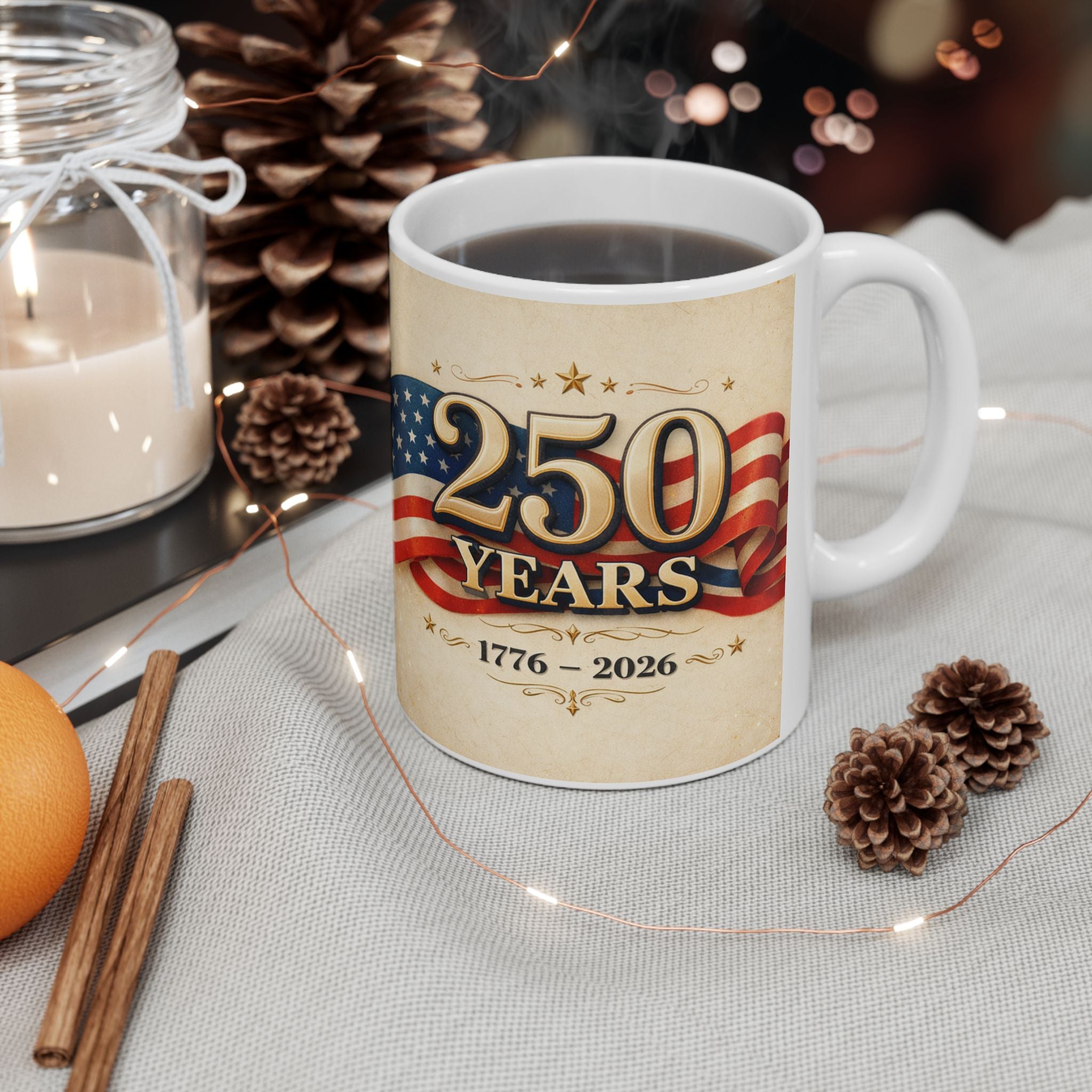 250 Years America Mug