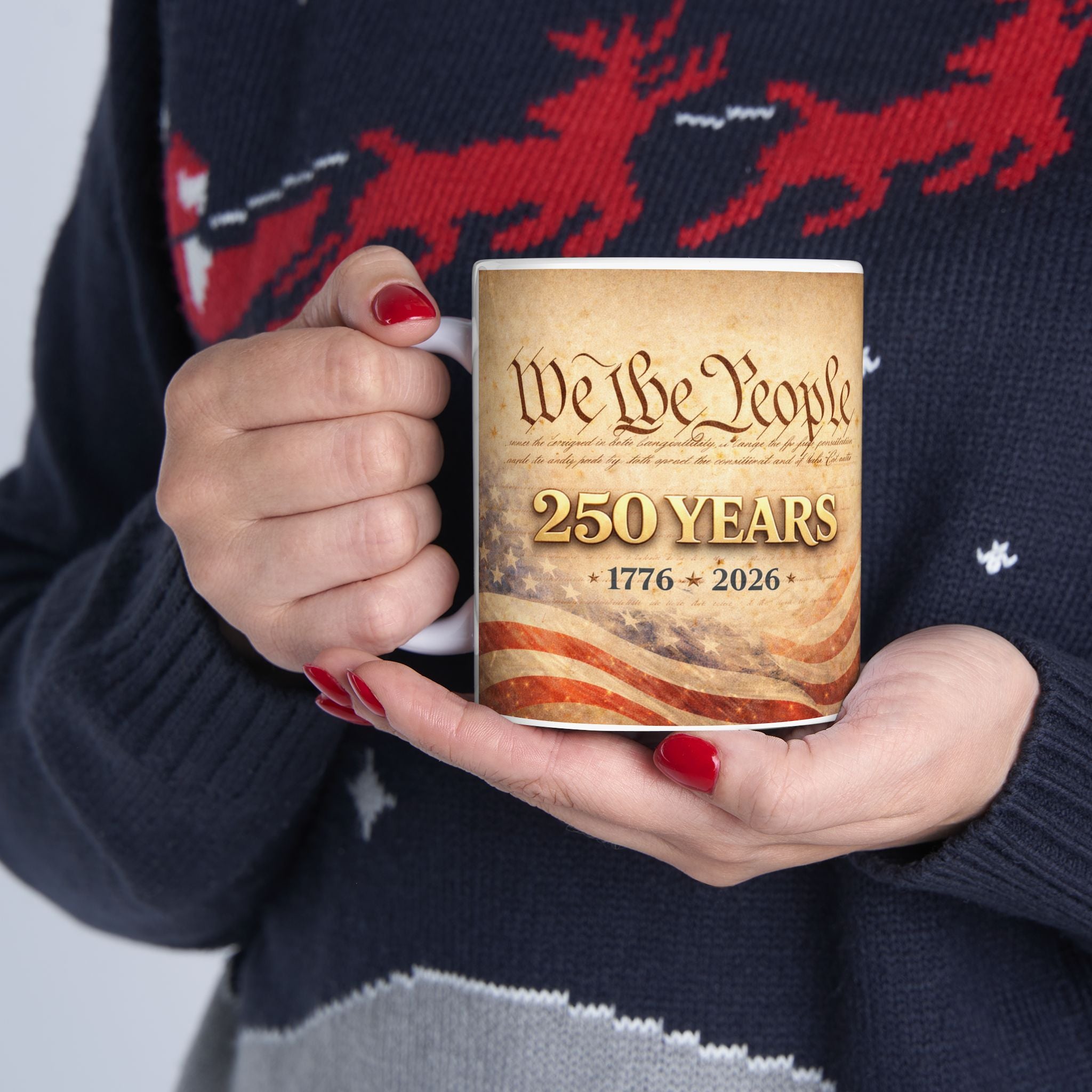 We The People 250 Years Mug