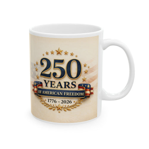 250 Years of American Freedom Mug